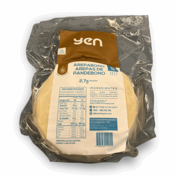 Alimentos Yen Arepas de Pandebono x 5unds 400g