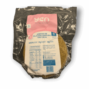 Alimentos Yen Arepas De Platano Maduro Con Queso Tipo Tela 5 Unds