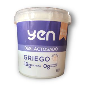 Yogurt Griego Tradicional Cremoso Con Stevia 900g - Yen