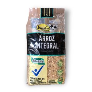 Arroz Integral Bolsa x 500g - Karavansay