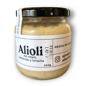 Alioli Con Ajo Negro, Tamarindo y Sriracha x 200g - Umi Lab