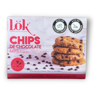 Lök Chips De Chocolate Al 60% Cacao x 250g