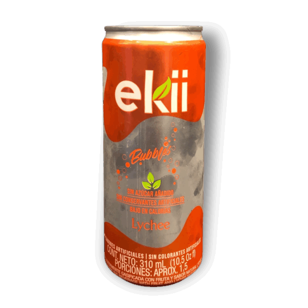 Ekii Soda Bubbles Sabor Lychee x 310ml