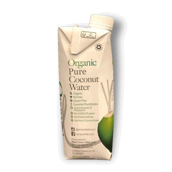 Real Coco Agua De Coco Organica x 500ml - Imagen 2