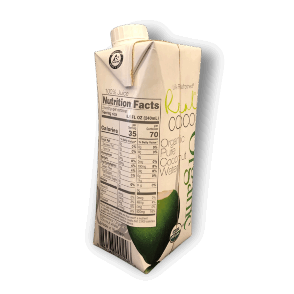 Real Coco Agua De Coco Organica x 500ml - Imagen 3