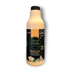 Colour Greek Yogurt Griego Bebible Vainilla Francesa Con Stevia 1000g
