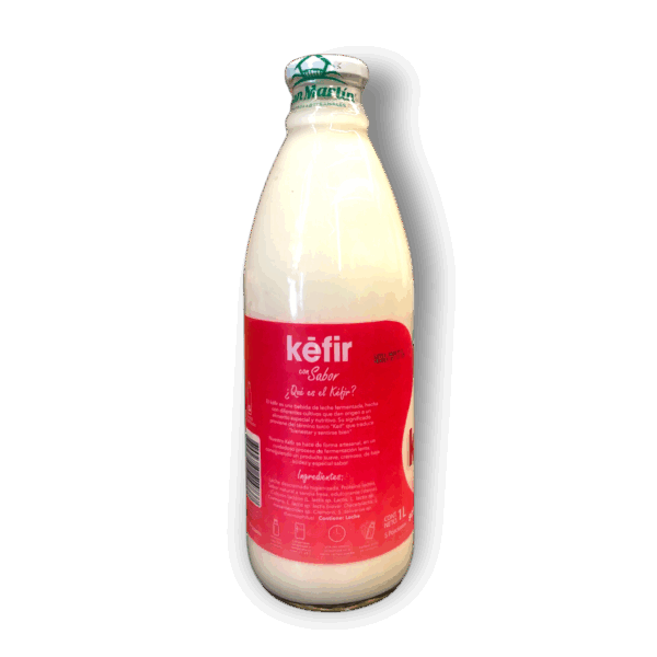 San Martin Kefir Natural Sabor Sandia y Fresa 1L - Imagen 2
