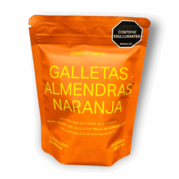 Palamano Galletas Almendra Naranja 70g