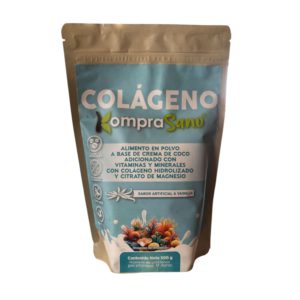 Colágeno Marino A Base De Crema De Coco 500g -  Komprasano